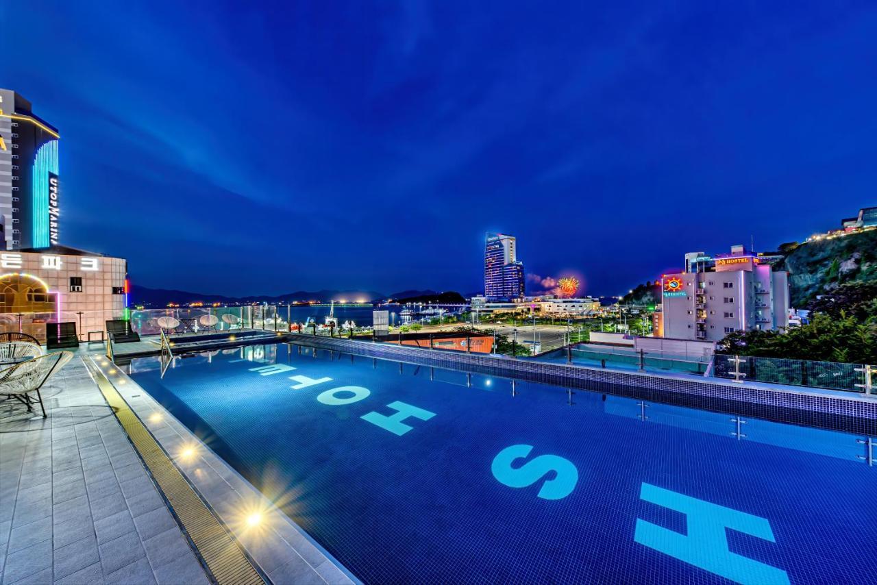 Hs Tourist Hotel Yeosu Buitenkant foto